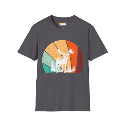 Graphic Designed Deer Colony Ultimate Comfort Unisex T-shirt