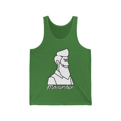 Movember Ultimate Comfort Styled Funny Beards Unisex Summer Tank Top