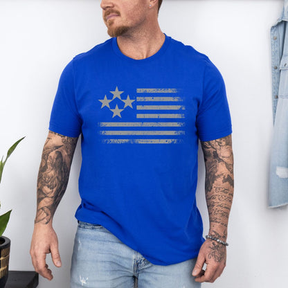The Patriot Flag Ultimate Unisex Comfort Styled T-shirt