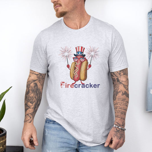 American Independence, Firecracker, July 4th Ultimate Comfort Unisex Funny T-shirt