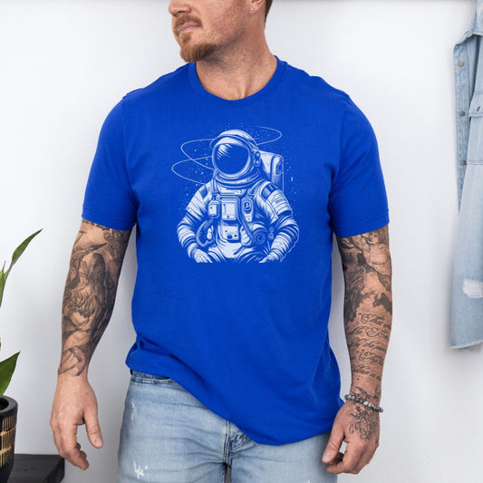 Astronaut Space Man Ultimate Comfort Styled Graphic T-shirt