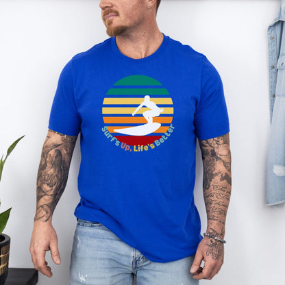 Surfer Up Surfer Lovers Ultimate Unisex Comfort Styled T-shirt