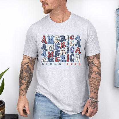American Independence July 4th Ultimate Comfort Unisex Funny T-shirt