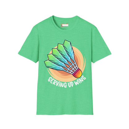 Badminton Game Day Graphic Comfort Unisex T-shirt