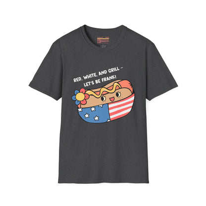 Red, White And Grill-Lets Be Frank. July 4th Ultimate Comfort Unisex T-shirt