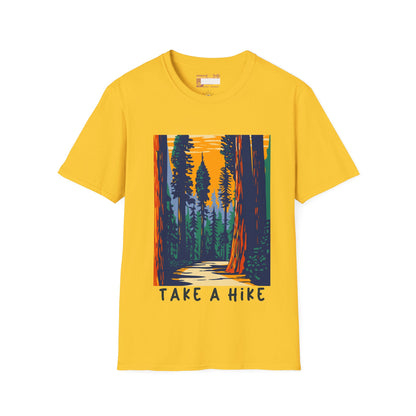 Hiking Lovers Hiking Buddy Graphic Comfort Unisex T-shirt