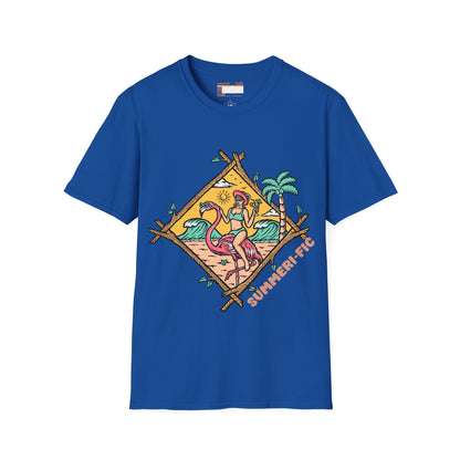 Graphic Summerfest Designed Summer time Comfort Styled T-shirts
