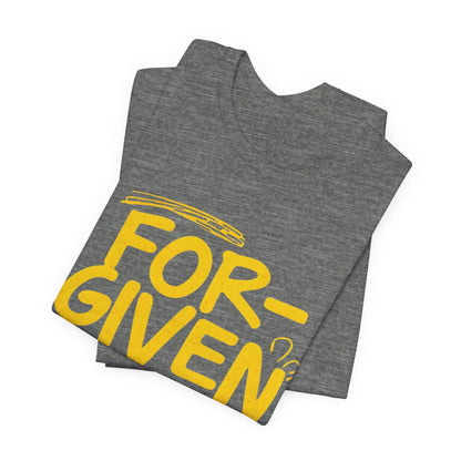 Forgiven Unisex Bible Verse T-Shirt