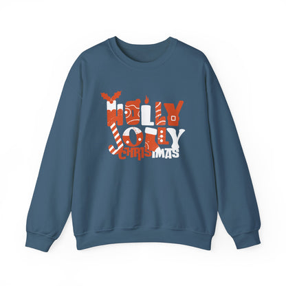 Graphic Designed Holiday Christmas Unisex Crewneck Sweatshirt