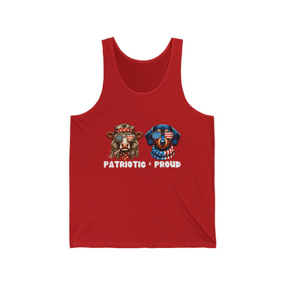 American Independence Graphic Ultimate Comfort Styled Unisex Tank Top
