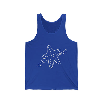 Starfish Beach Lovers Ultimate Comfort Styled Funny Unisex Summer Tank Top