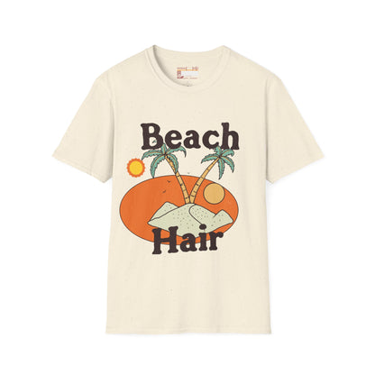 Graphic Summer Vibes Beach Hair Comfort Styled T-shirts