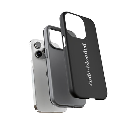 Code Blooded (Technology Programmers) iPhone Case