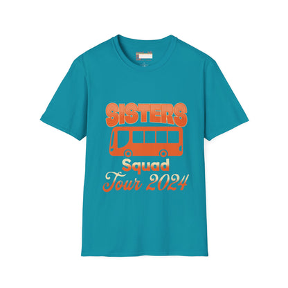Graphic Sister Tour Comfort T-shirt Group Vacation Comfort Styled T-shirts
