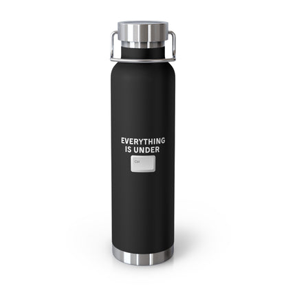 Everything Is Under Ctrl Copper Vacuum Insulated Bottle, 22oz