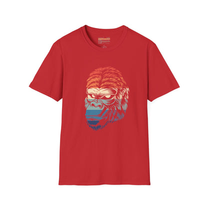 Minimalist Graphic Designed Ultimate Comfort Unisex Gorilla T-shirt