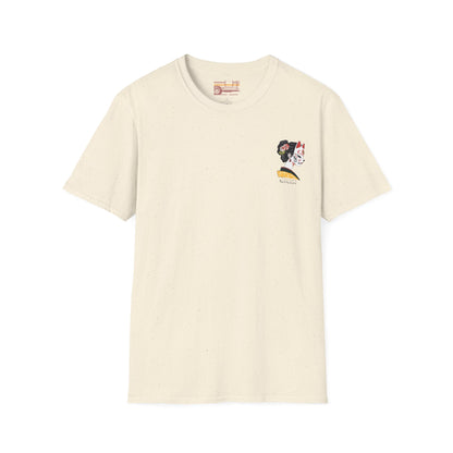 Masked Japanese Geisha Graphic Ultimate Comfort Styled Unisex T-shirt