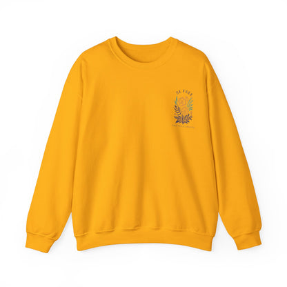 Graphic Designed Minimalist Crewneck Sweatshirt