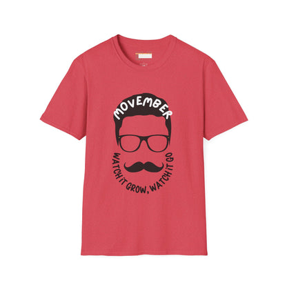 Movember Moustache Bearded Gang Graphic Comfort Unisex T-shirt