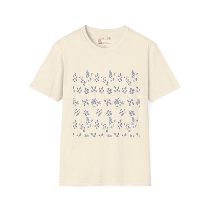 Graphic Wild Flower, Flower Lover Unisex Minimalist Comfort T-shirt