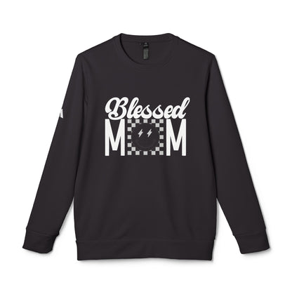 DTG adidas® Unisex Fleece Crewneck Blessed Mom Sweatshirt