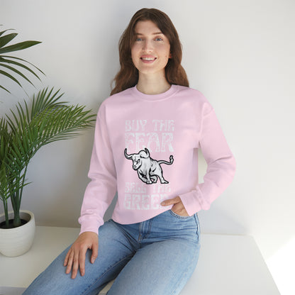Buy The Fear Sell The Greed (Stock Market) Unisex Sweatshirt