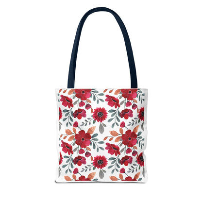 Summer Graphic Wild Flower Tote Bag