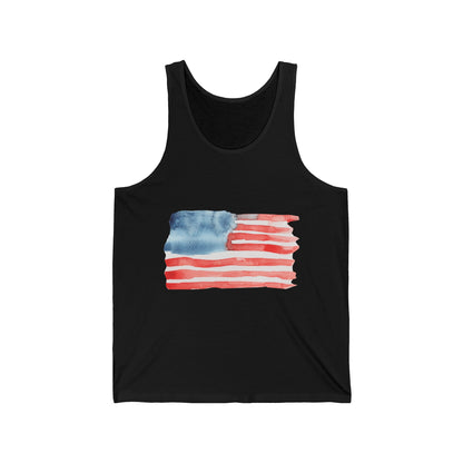 American Independence Graphic Ultimate Comfort Styled Unisex Summer Tank Top