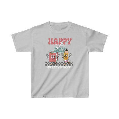 Unisex Kids Happy First Day Ultimate Comfort T-Shirts