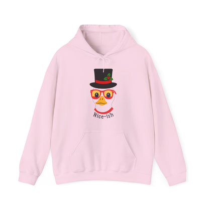 Unisex Heavy Blend Hooded Christmas Duck Hoodie