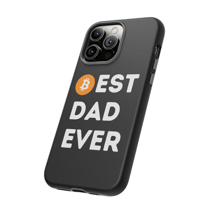 Best Dad Ever (Bitcoin, Crypto) iPhone Case