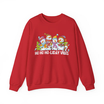 Graphic Designed Holiday Love Christmas Unisex Crewneck Sweatshirt