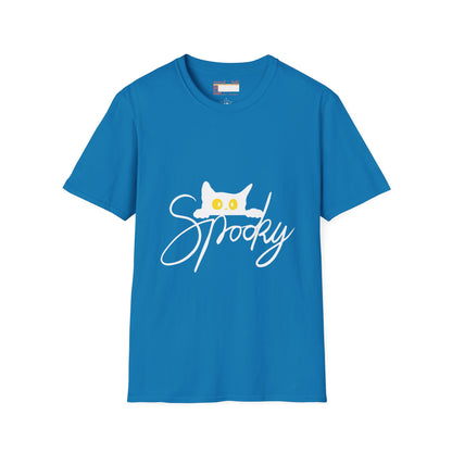 Summer Graphic Cat Spooky Designed Comfort T-shirt