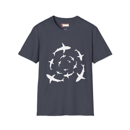 Graphic Designed Shark Attack Unisex Comfort Styled T-shirts