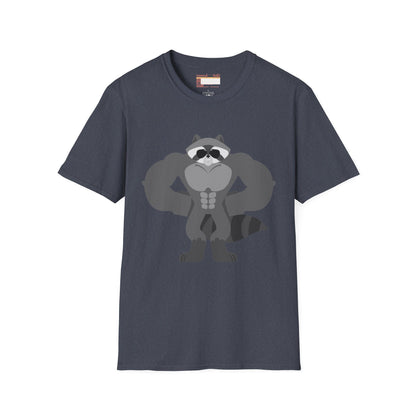 Graphic Designed Minimalist Racoon Unisex Comfort Styled T-shirts