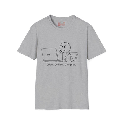 Minimalist Cartoon Character Graphic Urban Ultimate Comfort Unisex T-shirt
