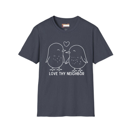 Graphic Christian Bible Gospel Unisex Comfort T-shirt, Christian Love Thy Neighbor Tees