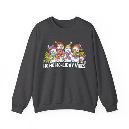 Graphic Designed Holiday Love Christmas Unisex Crewneck Sweatshirt