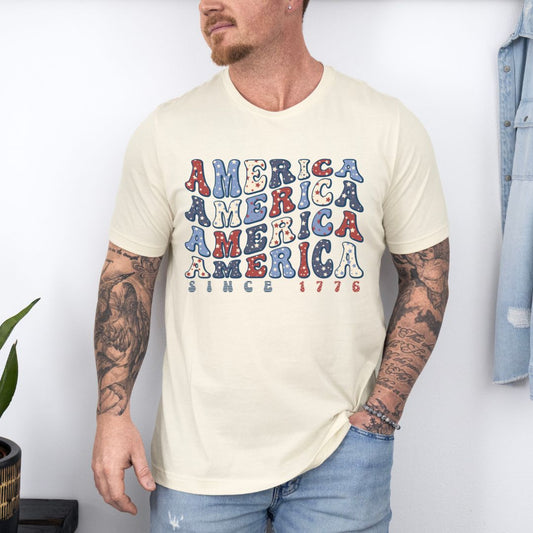 American Independence July 4th Ultimate Comfort Unisex Funny T-shirt