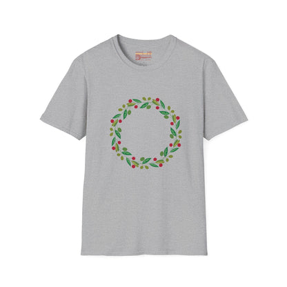Circle Floral Combination Ultimate Comfort Styled Graphic T-shirt