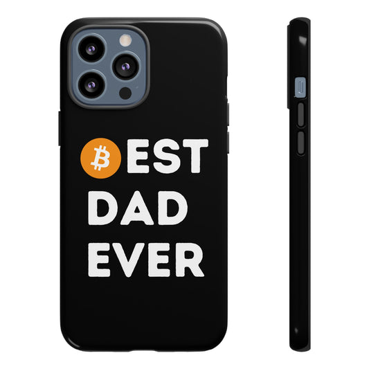 Best Dad Ever (Bitcoin, Crypto) iPhone Case