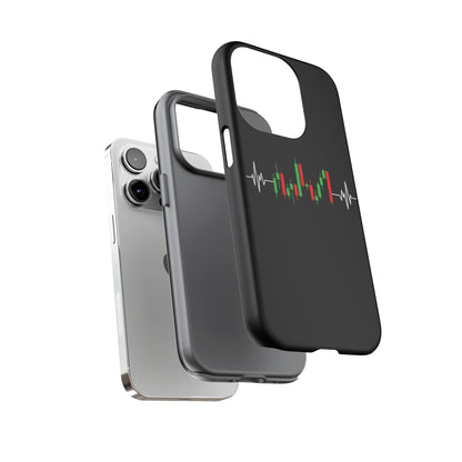 Bearish And Bullish Chart Candles (Stock Market) iPhone Case
