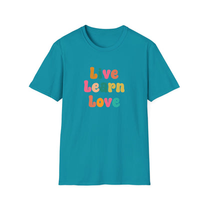Live Learn Love Graphic Ultimate Comfort Unisex T-shirt