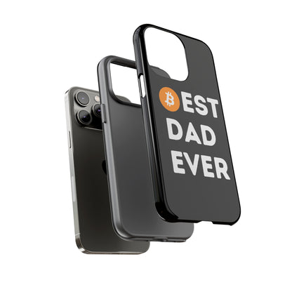 Best Dad Ever (Bitcoin, Crypto) iPhone Case