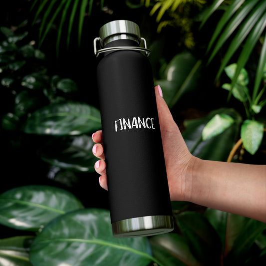 Finance Copper Vacuum Insulated Bottle, 22 oz