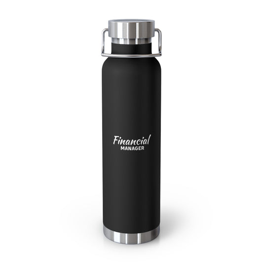 Financial Manager Copper Vacuum Insulated Bottle, 22oz