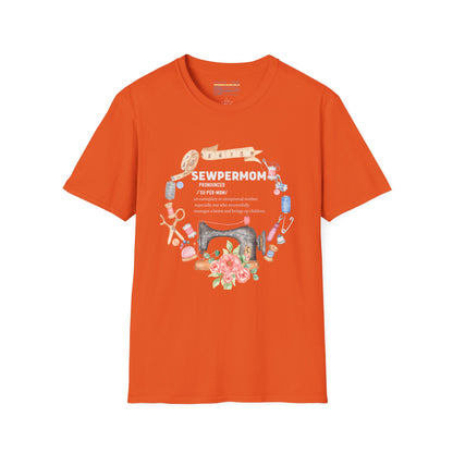 Sewpermom Celebrate Mothers Ultimate Comfort Styled T-shirt