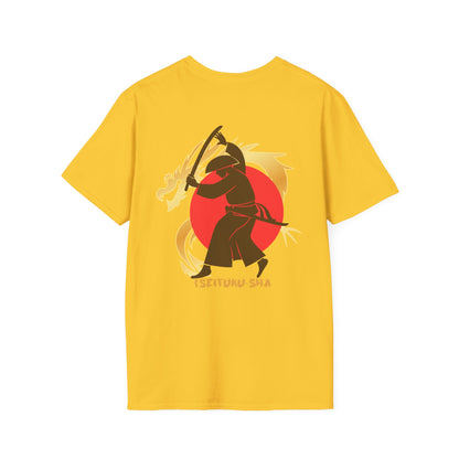 Japanese Warrior Designed Graphic Ultimate Comfort Styled Unisex T-shirt