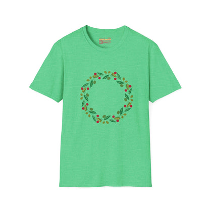 Circle Floral Combination Ultimate Comfort Styled Graphic T-shirt