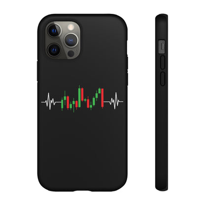 Bearish And Bullish Chart Candles (Stock Market) iPhone Case